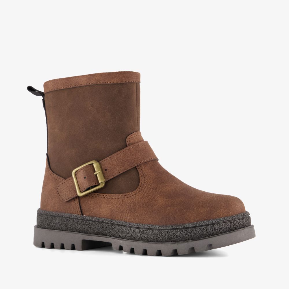 Blue Box jongens boots met gesp bruin