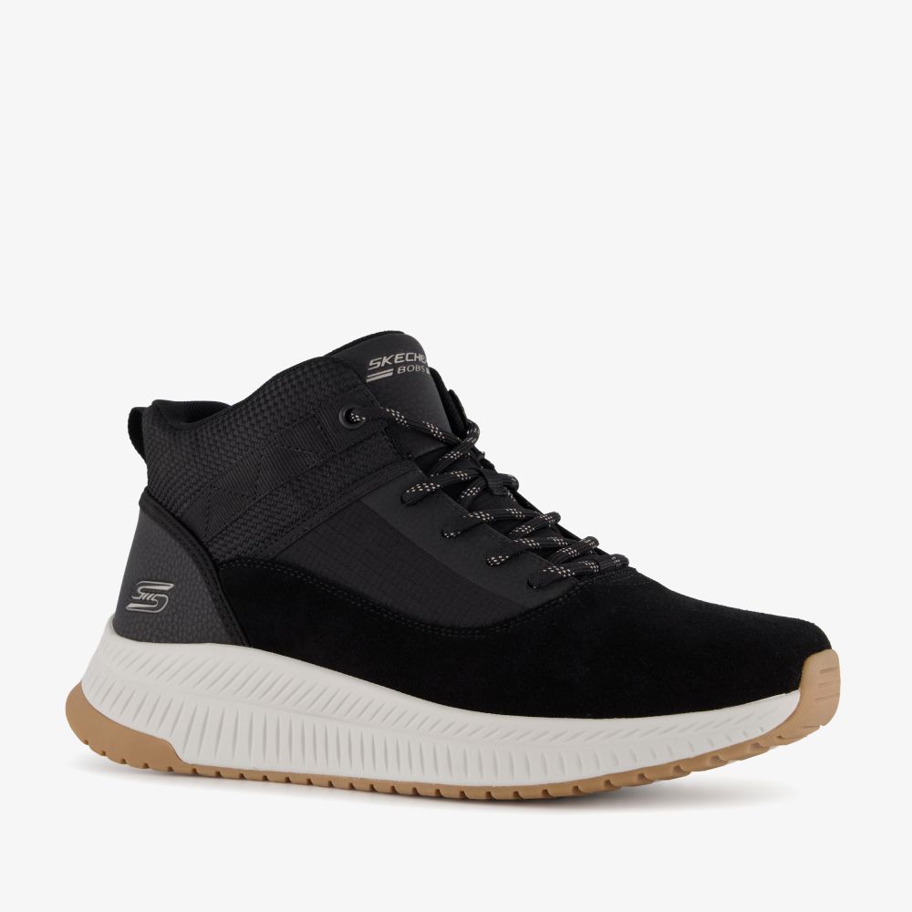 Skechers BOBS Sport Squad 4 hoge heren sneakers zwart