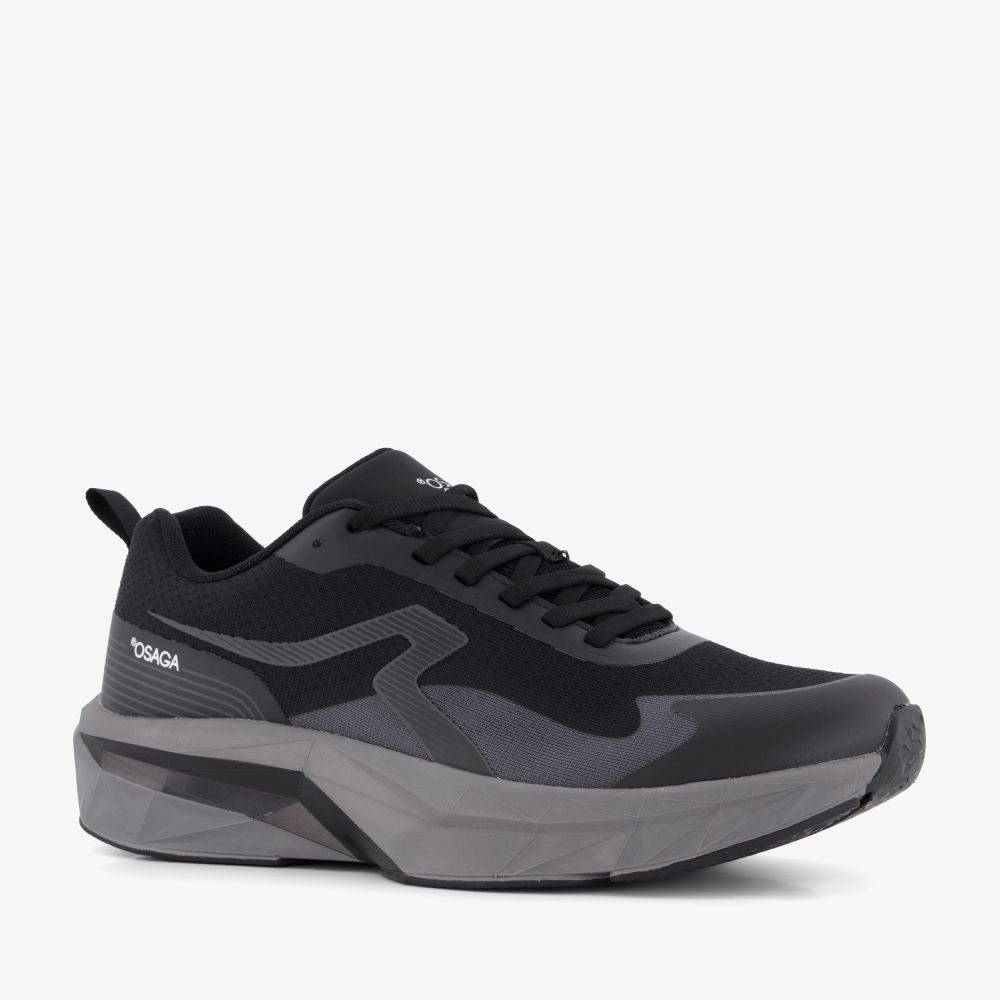 Osaga heren hardloopschoenen zwart