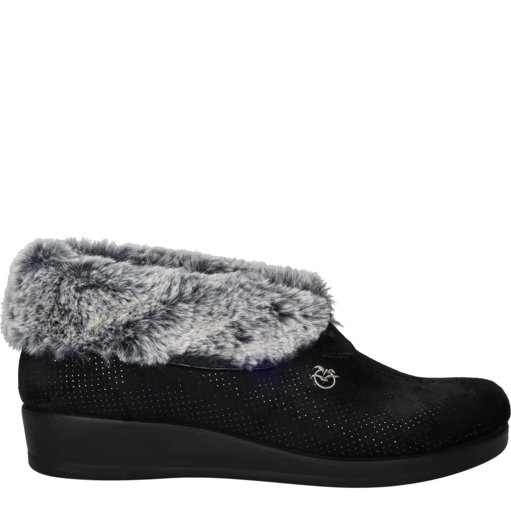 Belizia Pantoffels Dames Zwart
