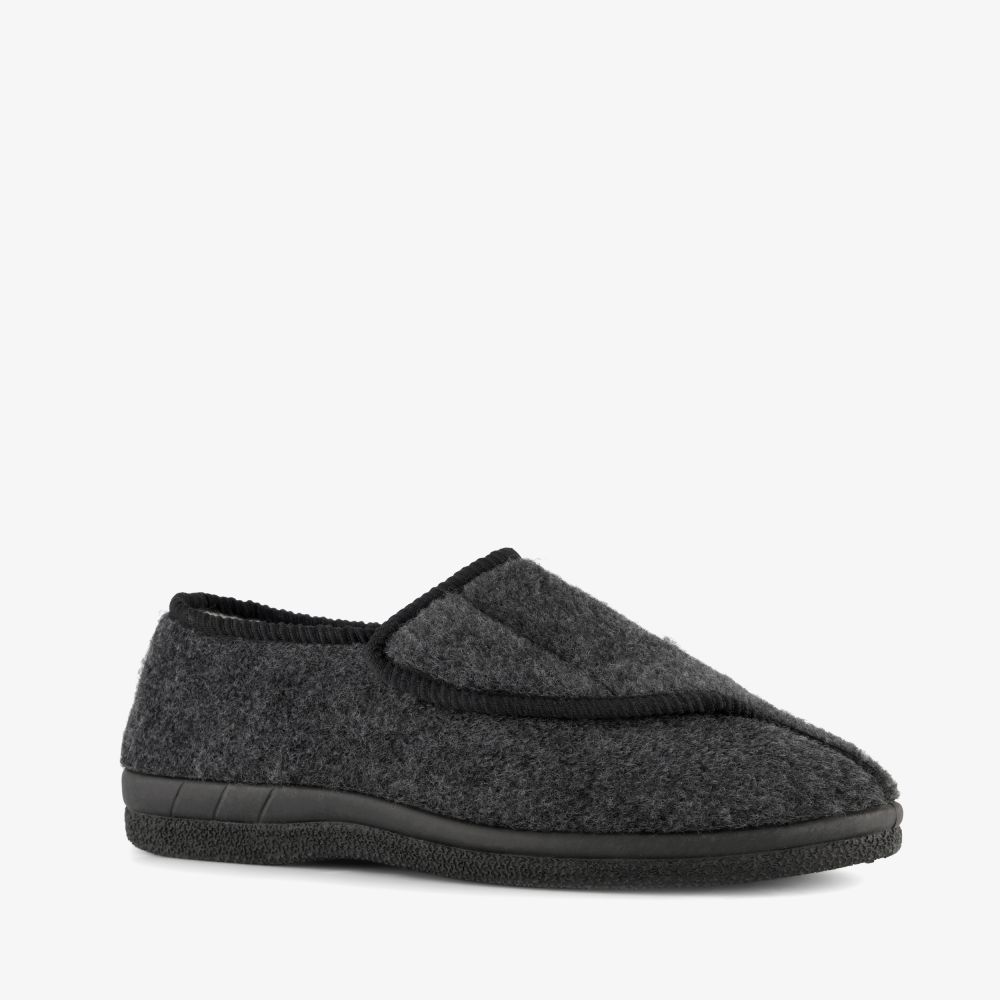 Thu!s heren pantoffels zwart