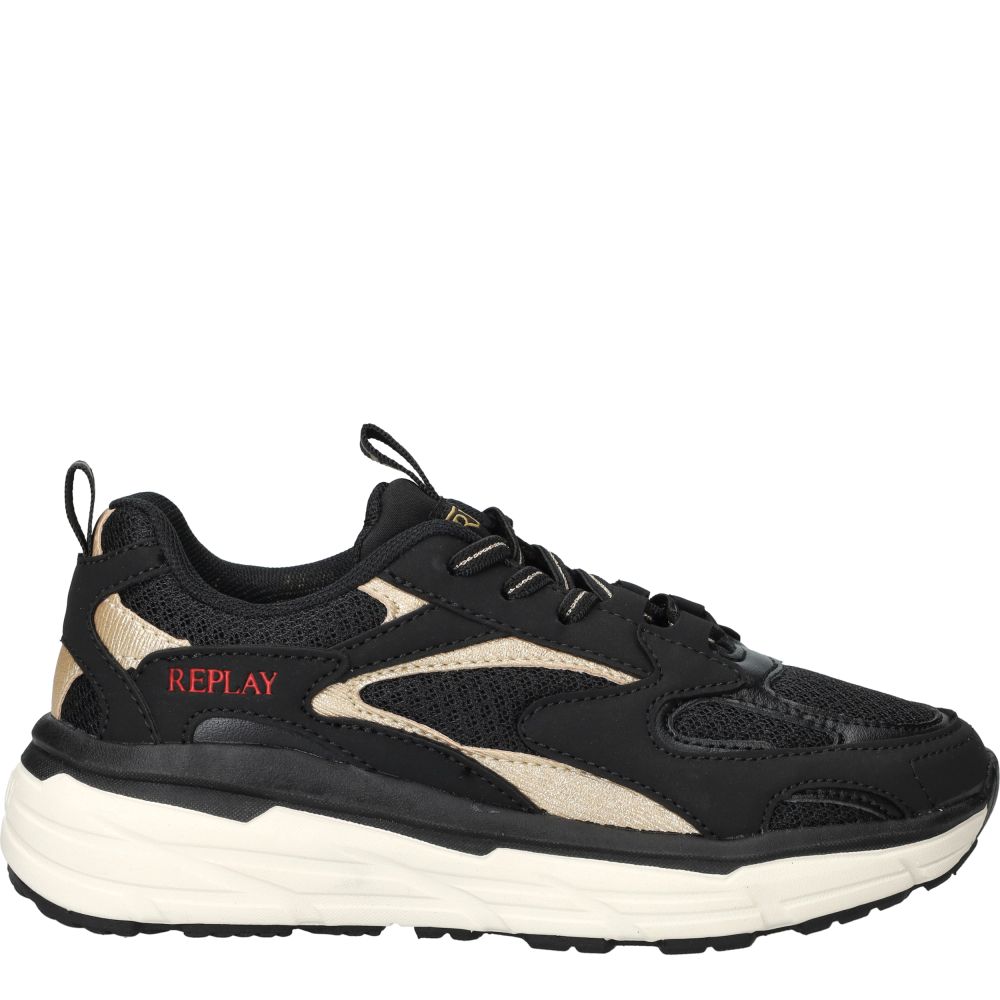 Replay Christal JR 6 Sneakers Zwart