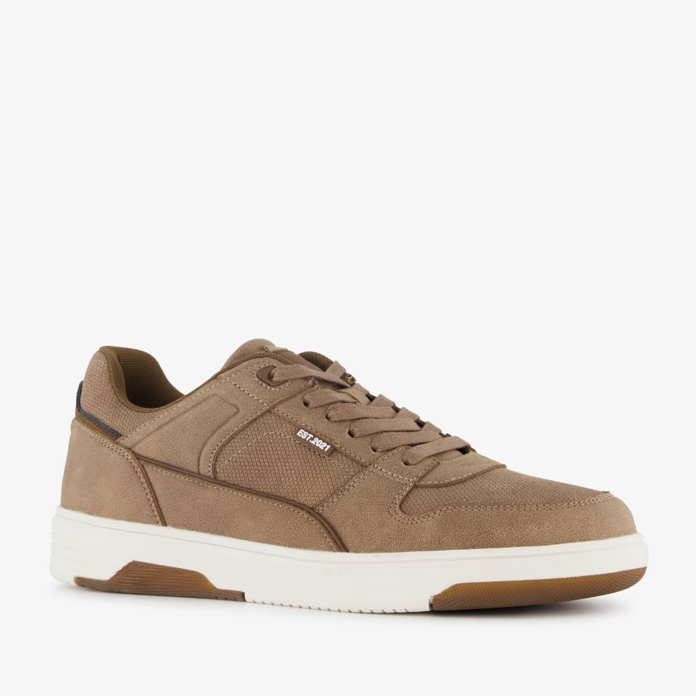 Blue Box heren sneakers bruin