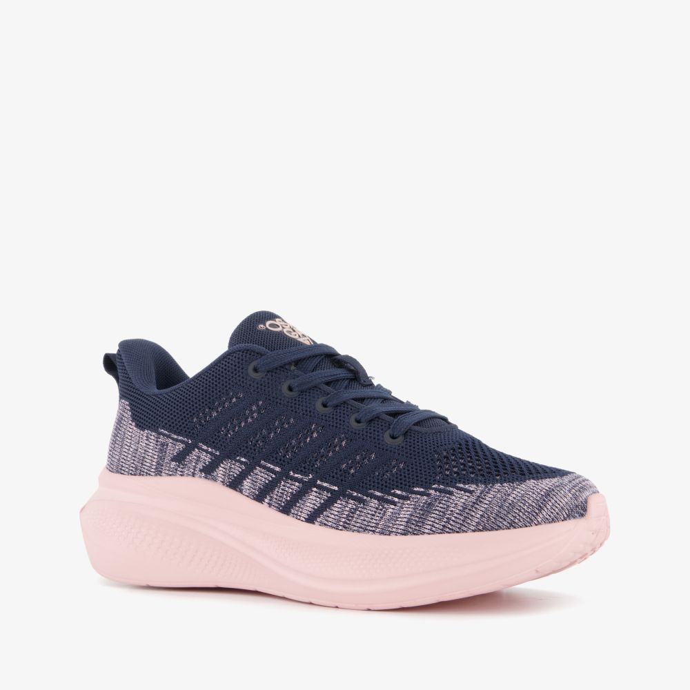 Osaga dames fitnessschoenen blauw roze