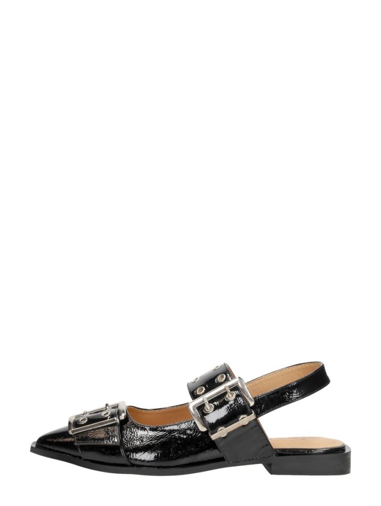 Shoecolate Slingbacks Zwartlak