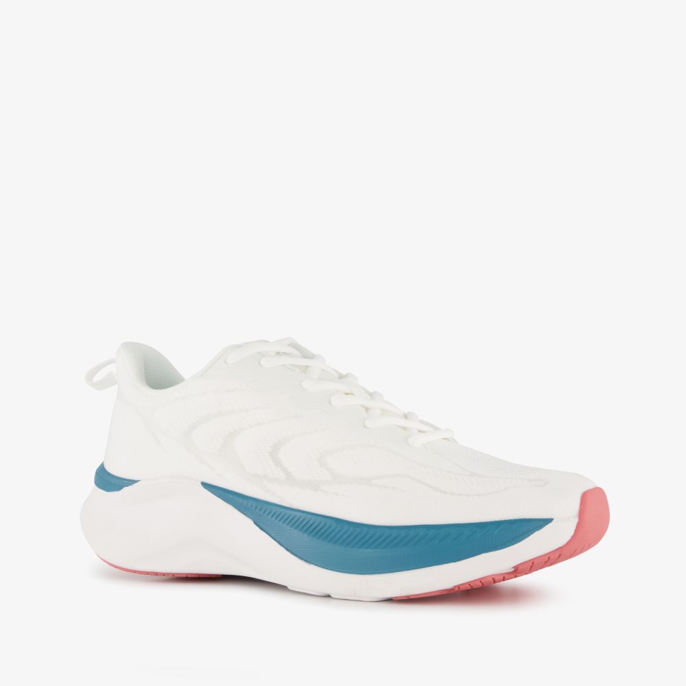 Osaga dames zaalschoenen wit blauw