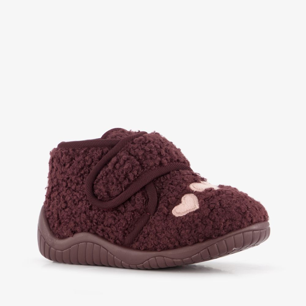 Thu!s teddy meisjes pantoffels hartjes