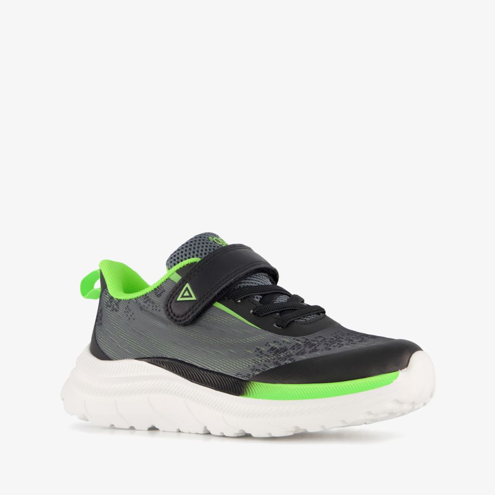 Osaga kinder sportschoenen zwart groen