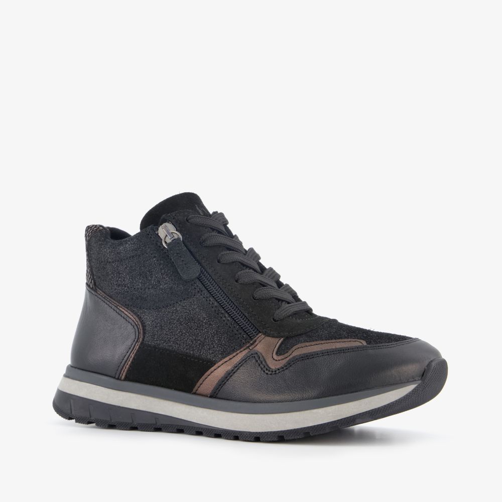 Hush Puppies dames sneakers zwart