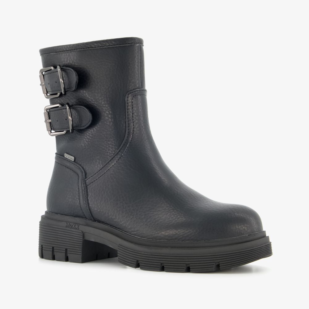 Mexx XX By Mexx dames biker boots zwart