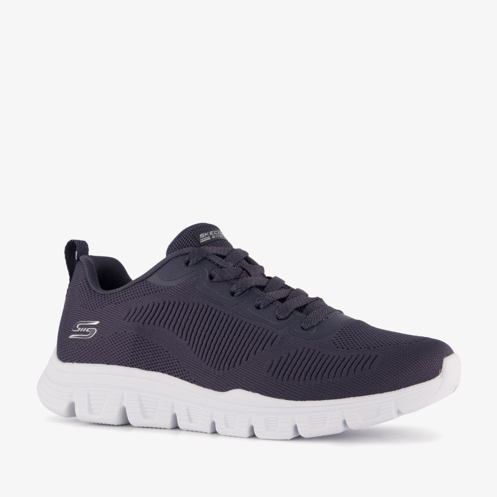 Skechers BOBS Sport B Lite dames sneakers blauw