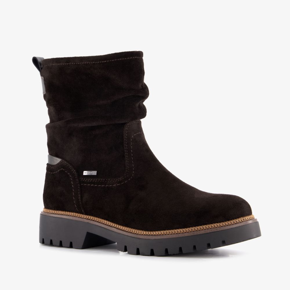 Mexx XX By Mexx gevoerde dames boots donkerbruin
