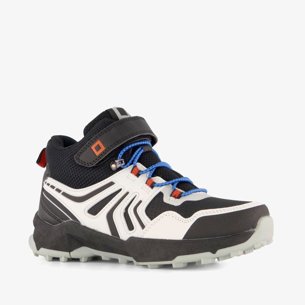 Blue Box hoge jongens sneakers zwart wit