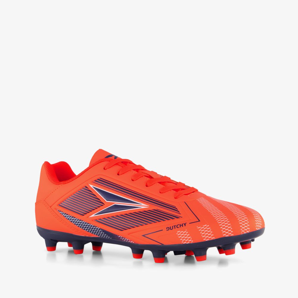 Dutchy Flow FG heren voetbalschoenen oranje