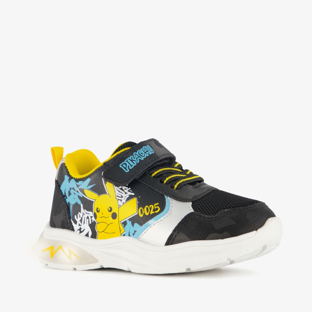 Pokemon jongens sneakers zwart geel