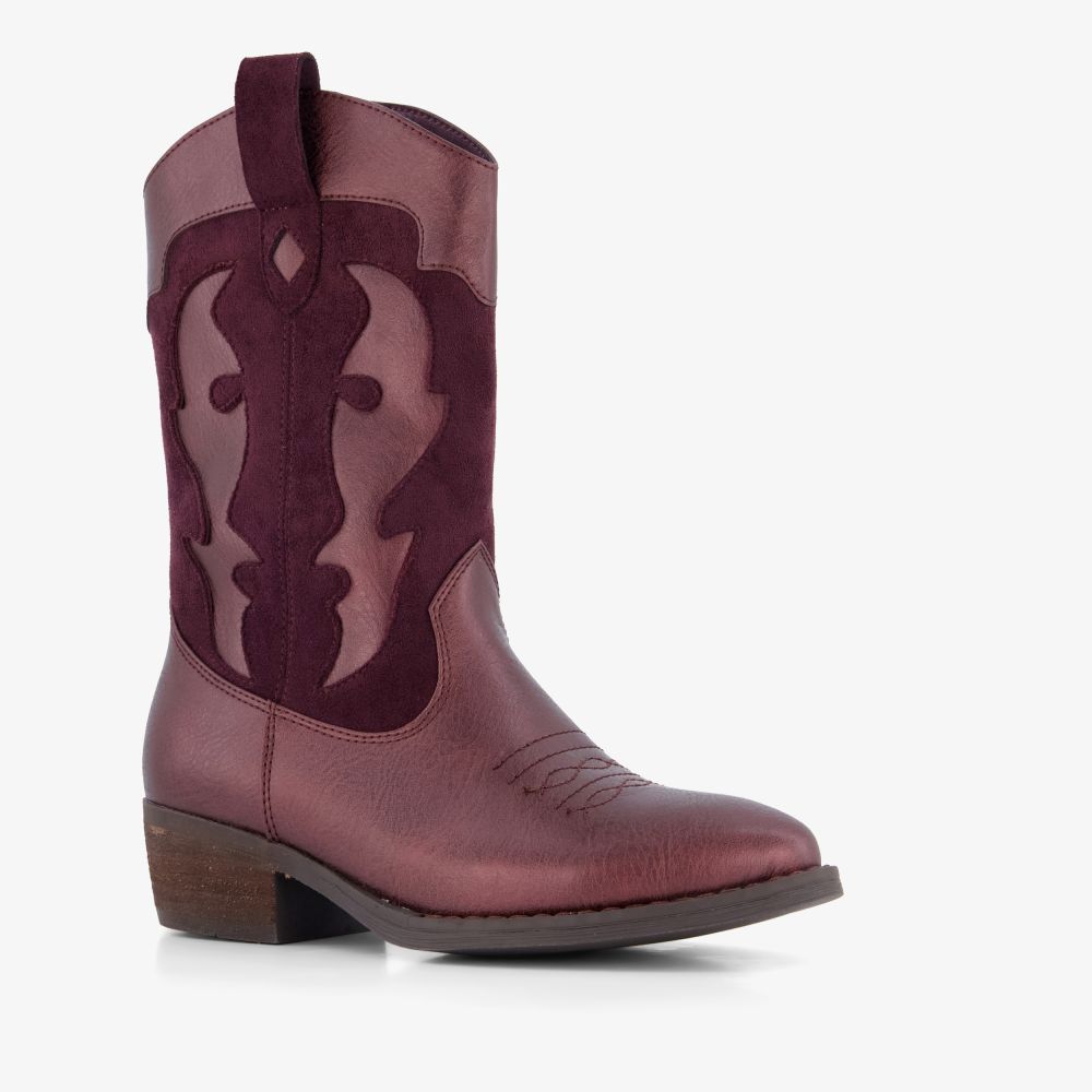 Blue Box meisjes western laarzen rood