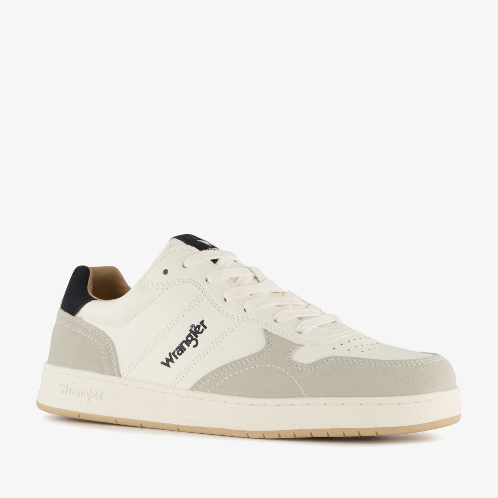 Wrangler heren sneakers wit grijs