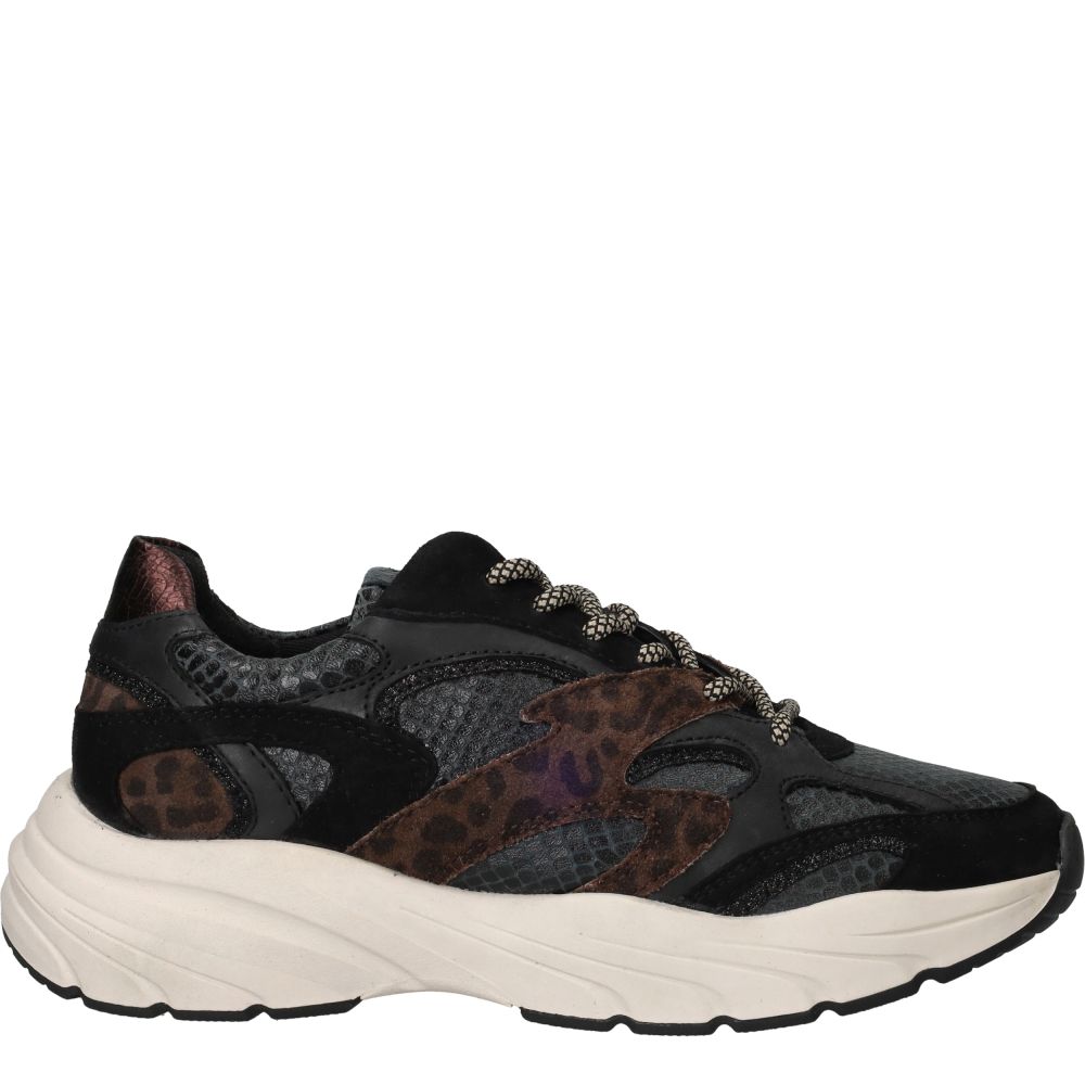 LOFF 1881 Sneakers Dames Zwart