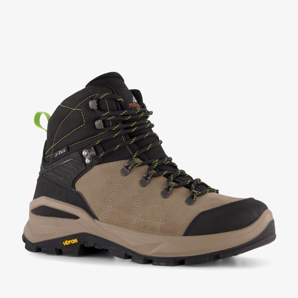 Mountain Peak dames cat. B wandelschoenen vibram zool beige